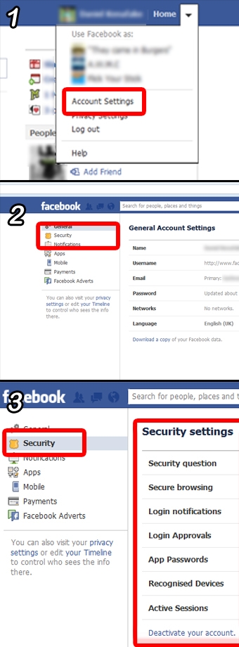 Facebook Account Security