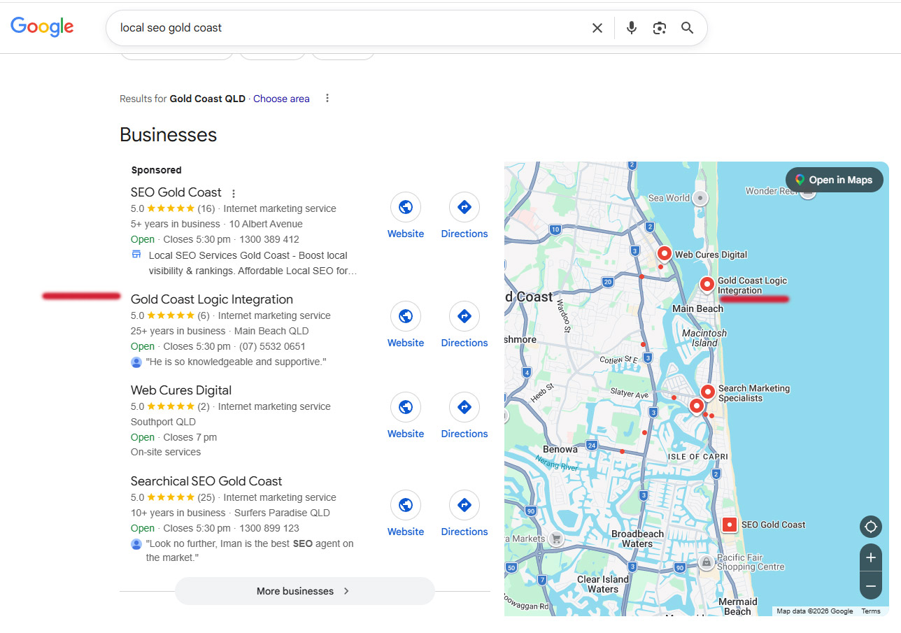 Google Local Pack 2026