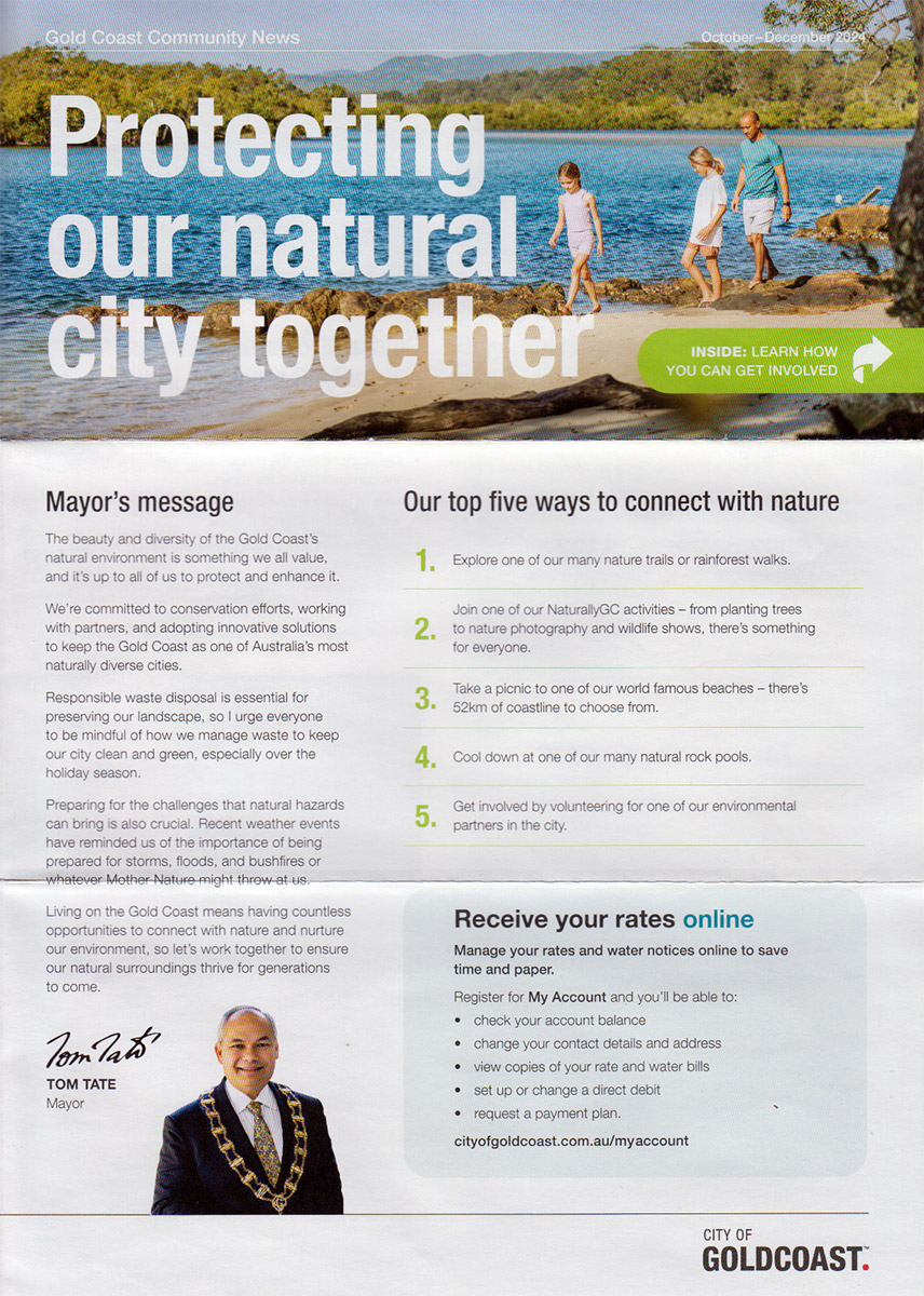 Gold Coast City Council Brochure 2024